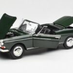 Peugeot 404 Cabriolet Antique Green Limitierte Auflage Norev 1:18 184829 - image 2 of 8