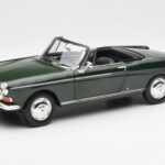 Peugeot 404 Cabriolet Antique Green Limitierte Auflage Norev 1:18 184829