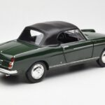 Peugeot 404 Cabriolet Antique Green Limitierte Auflage Norev 1:18 184829 - image 3 of 8