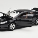 Peugeot 407 Coupé Schwarz Norev 1:18 - image 2 of 8