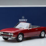 Peugeot 504 Cabriolet Rot Norev 1:18 - image 8 of 8
