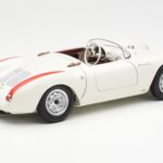 Porsche 550 Spyder 70 Jahre Edition Weiß Schuco 1:18 450033300 - image 3 of 8