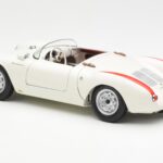 Porsche 550 Spyder 70 Jahre Edition Weiß Schuco 1:18 450033300 - image 7 of 8
