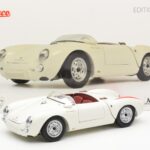 Porsche 550 Spyder 70 Jahre Edition Weiß Schuco 1:18 450033300 - image 8 of 8