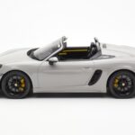 Porsche 718 Spyder Crayon Grau GT Spirit 1:18 GT436 - image 3 of 6