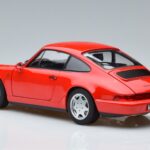 Porsche 911 964 Carrera 2 Rot Norev 1:18 187320 Druckguss - image 6 of 7