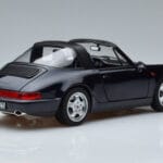 Porsche 911 964 Carrera 4 Targa Blau Norev 1:18 187340 Druckguss - image 3 of 8