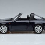 Porsche 911 964 Carrera 4 Targa Blau Norev 1:18 187340 Druckguss - image 5 of 8