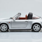 Porsche 911 964 Carrera 4 Targa Polar Silber Norev 1:18 - image 6 of 9