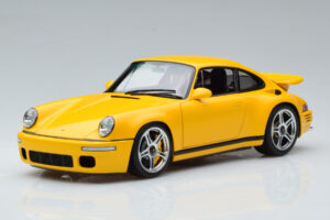 Porsche 911 964 RUF CTR Anniversary Blossom Gelb Almost Real 1:18