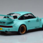 Porsche 911 964 RWB Tiffany Blau GT Spirit 1:18 - image 2 of 6