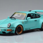 Porsche 911 964 RWB Tiffany Blau GT Spirit 1:18