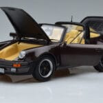 Porsche 911 964 Turbo Targa Braun Norev 1:18 187665 Druckguss - image 2 of 8