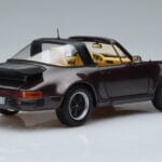 Porsche 911 964 Turbo Targa Braun Norev 1:18 187665 Druckguss - image 3 of 8
