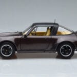 Porsche 911 964 Turbo Targa Braun Norev 1:18 187665 Druckguss - image 4 of 8