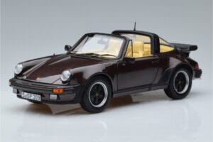 Porsche 911 964 Turbo Targa Braun Norev 1:18 187665 Druckguss