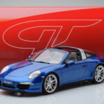 Porsche 911 991 4S Targa Blau GT Spirit 1:18 - image 5 of 5