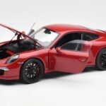 Porsche 911 991 Carrera GTS Carmine Rot Schuco 1:18 450039000 - image 2 of 8