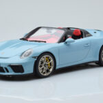 Porsche 911 991.2 Speedster Meissen Blau GT Spirit 1:18