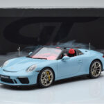 Porsche 911 991.2 Speedster Meissen Blau GT Spirit 1:18 - image 6 of 6