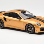 Porsche 911 991.2 Turbo S Exclusive Gold GT Spirit 1:18 GT444 - image 4 of 6