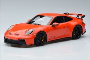 Porsche 911 992 GT3 Orange Norev 1:18 187300 Druckguss