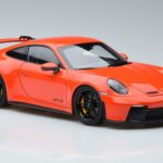 Porsche 911 992 GT3 Orange Norev 1:18 187300 Druckguss - image 5 of 7
