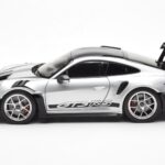 Porsche 911 992 GT3 Weissach Pack GT Silber Metallic Norev 1:18 - image 4 of 8