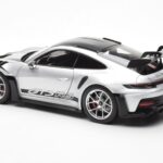 Porsche 911 992 GT3 Weissach Pack GT Silber Metallic Norev 1:18 - image 7 of 8