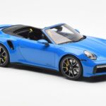 Porsche 911 992 Turbo S Shark Blau GT Spirit 1:18 GT441 - image 4 of 6