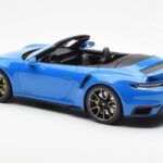 Porsche 911 992 Turbo S Shark Blau GT Spirit 1:18 GT441 - image 5 of 6