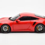 Porsche 911 992 Turbo S Sport Design Rot Minichamps 1:18 - image 4 of 8