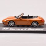 Porsche 911 997 Carrera 4 Cabriolet Orange Metallic Minichamps 1:43