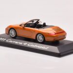 Porsche 911 997 Carrera 4 Cabriolet Orange Metallic Minichamps 1:43 - image 3 of 4