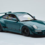 Porsche 911 997 RWB Syunkashuto Grün GT Spirit 1:18 - image 4 of 6