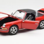 Porsche 911 Targa S Rot Schuco 1:18 450036200 - image 2 of 9