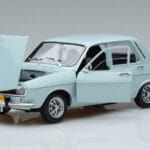 Renault 12 TS Hellblau Norev 1:18 185219 Druckguss - image 2 of 7