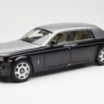 Rolls-Royce Phantom VII EWB Schwarz und Silber Kyosho 1:18 08841BKS