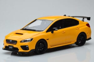 Subaru Impreza WRX STI Nurburgring Challenge Package Gelb Kyosho 1:18 KSR18021Y