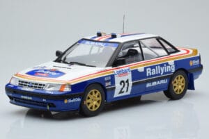 Subaru Legacy RS #21 C. McRae / D. Ringer RAC Rally 1991 IXO 1:18 18RMC080B