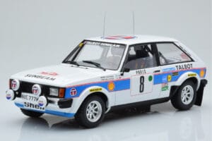 Talbot Sunbeam Lotus Night Version #8 H. Toivonen / P. White Rally Monte Carlo 1981 IXO 1:18 18RMC095B