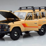 Toyota Land Cruiser 60 Beige Mit Optionalem Zubehör Kyosho 1:18 - image 2 of 12