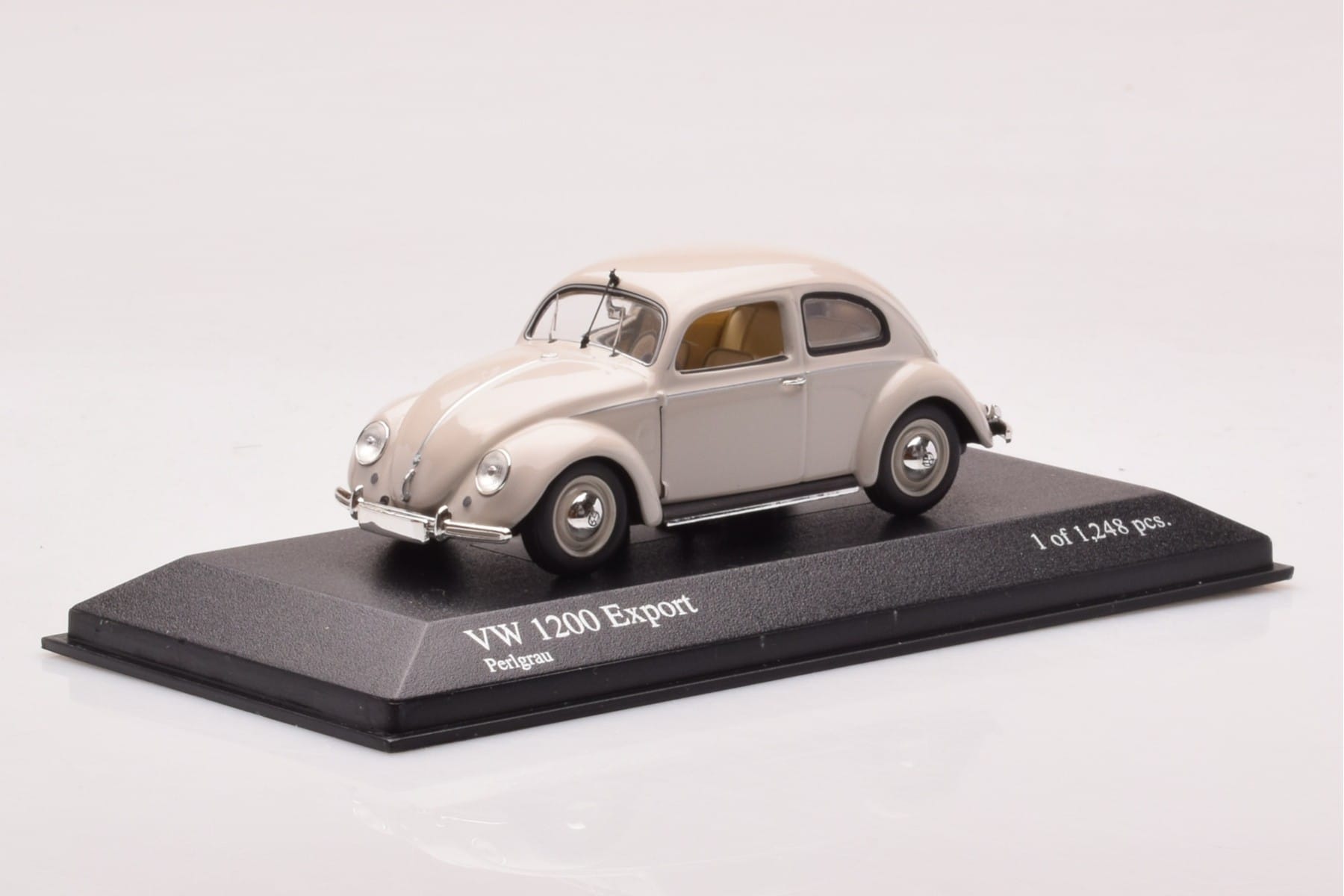 Volkswagen 1200 Export Grau Minichamps 1:43 431051206 Druckguss — Bild 2 von 4