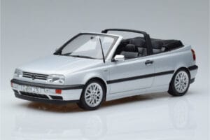 Volkswagen Golf Mk3 Cabriolet Silber Norev 1:18 188468 Druckguss
