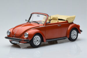 Volkswagen Beetle 1303 Cabriolet Orange Norev 1:18