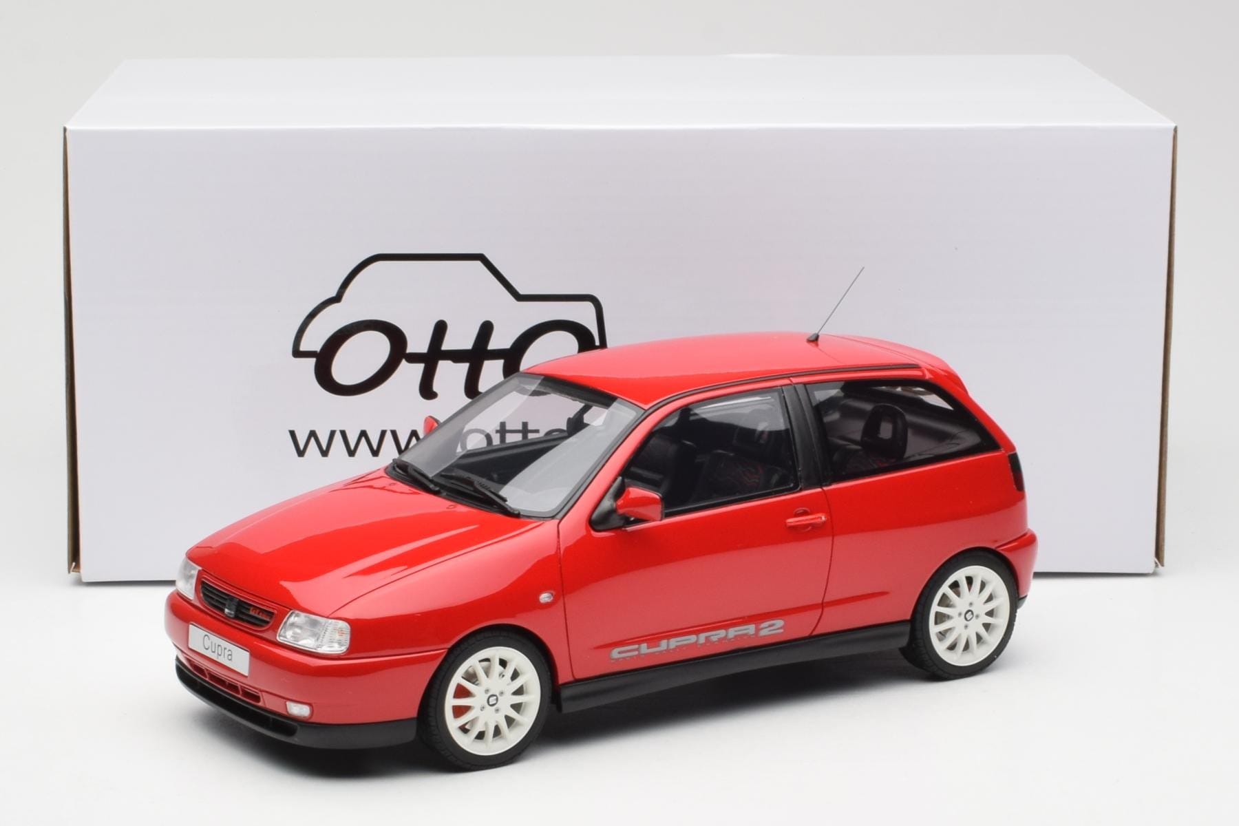 Seat Ibiza Mk2 Cupra Rot Otto 1:18 OT1092 Resin — Bild 6 von 6