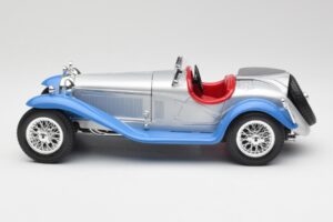 Alfa Romeo 2300 Spider Silberblau Bburago 1:18 3008 Druckguss — Bild 4 von 8