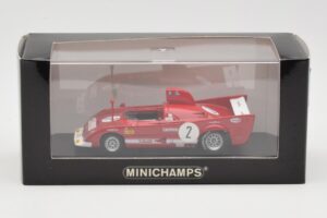 Alfa Romeo 33 TT 12 #2 A. Merzario / J. Laffite 1000km Monza Winner 1975 Minichamps 1:43 403751202 Druckguss — Bild 4 von 4