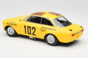 Alfa Romeo GTA 1300 #102 Squadra Corse R. Zanetti / M. Ruspa / Monzeglio Targa Florio 1971 Minichamps 1:18 155711202 Druckgus — Bild 5 von 6