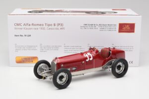Alfa Romeo P3 #95 R. Caracciola Klausen Pass Hillclimb Winner 1932 CMC 1:18 M-224 Druckguss — Bild 6 von 6